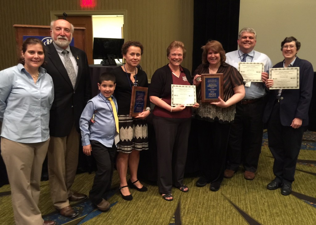 Faculty representatives from L-R: Alta Knizley, Dennis Truax, Sandra Eksioglu, Donna Reese, Cindy Bethel, John Brocato and Priscilla Hill