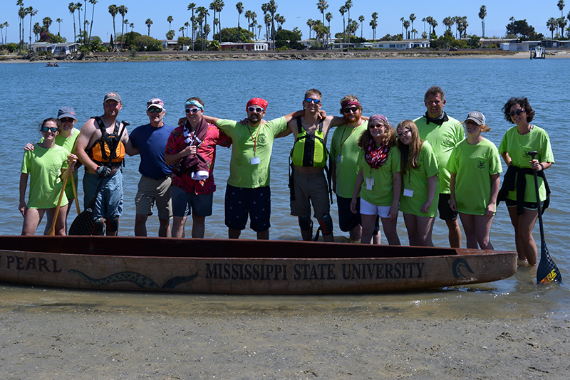 MSU Concrete Canoe team