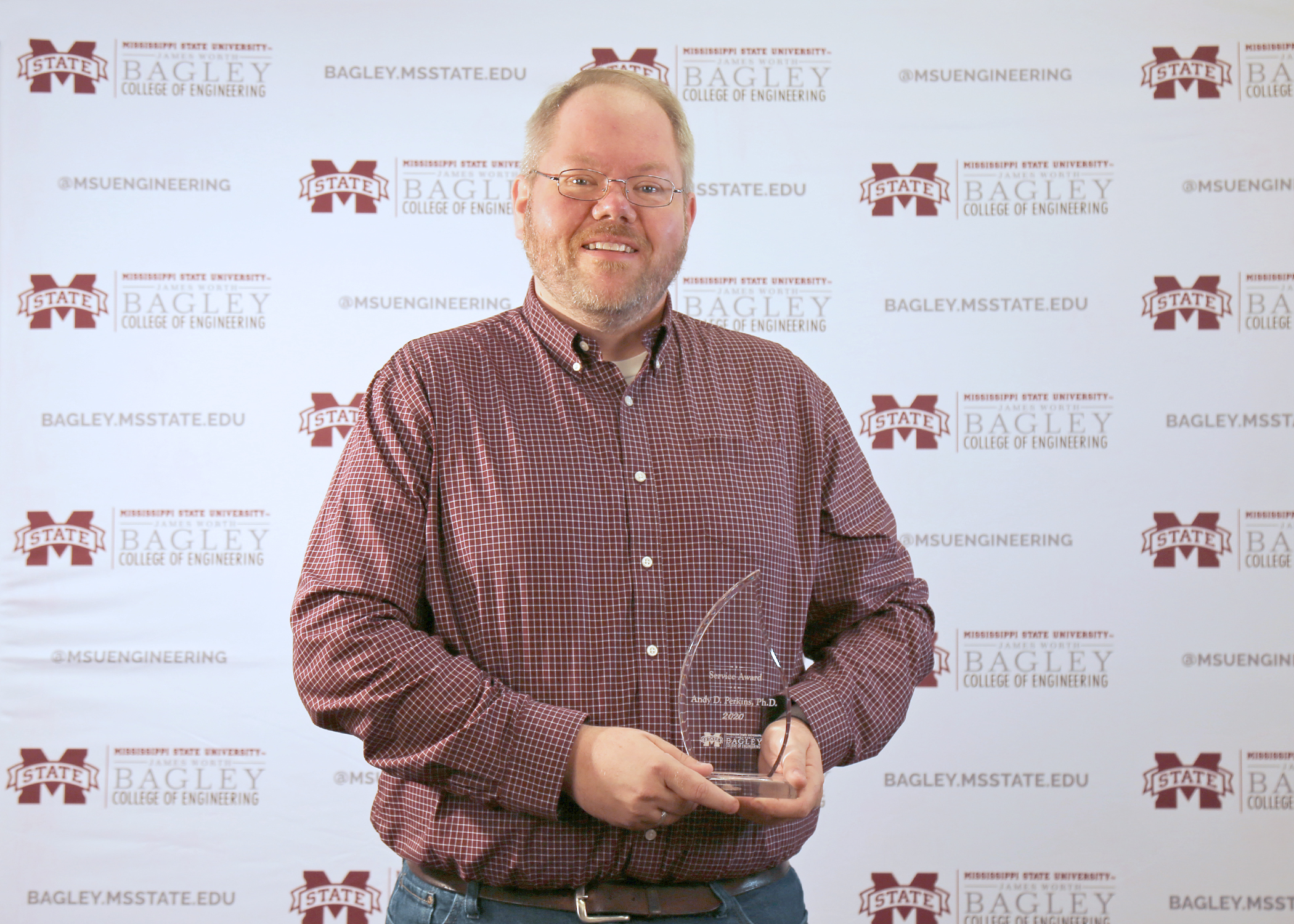 Service Award – Andy Perkins, Computer Science and Engineering"