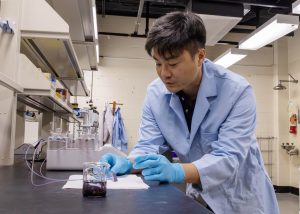 Sungu Kim in his LIFT Lab.