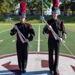 Josh Ducey-James Leon Drum Majors Famous Maroon Band