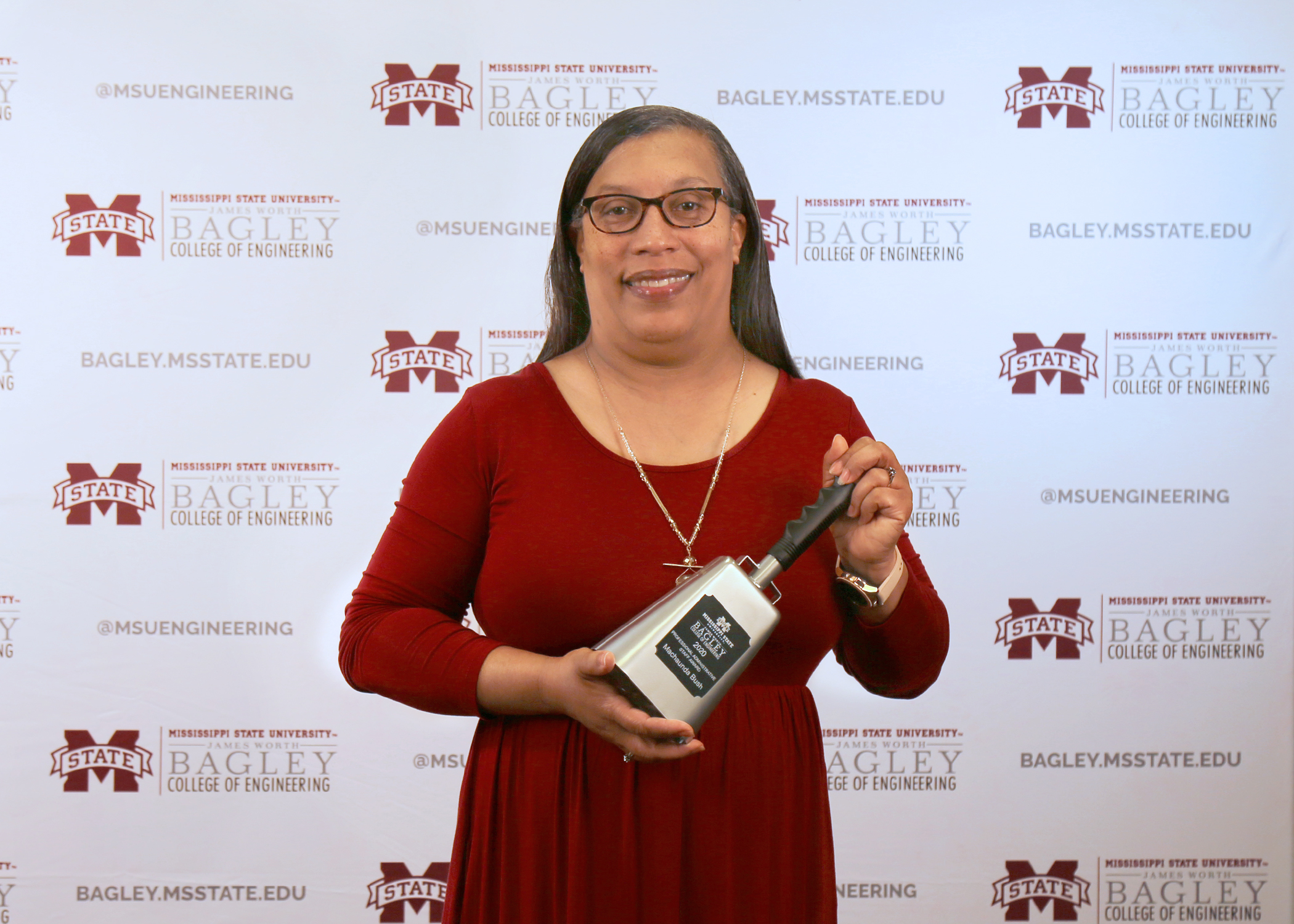 Professional Administrative Staff Award – Machaunda Bush, Aerospace Engineering"