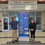 Rejane "Jane" Paulino with her advisor assistant professor and Mississippi Agricultural and Forestry Experiment Station scientist Vitor S. Martins.